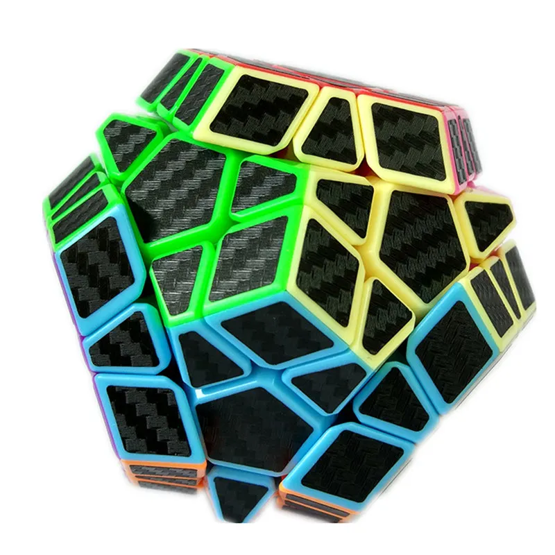 9 видов углеродного волокна стикер Скорость Magic Cube 2x2 3x3 4x4 5x5 Cube детские игрушки-головоломки Дети подарок игрушка молодежи взрослых инструкция кубик рубика