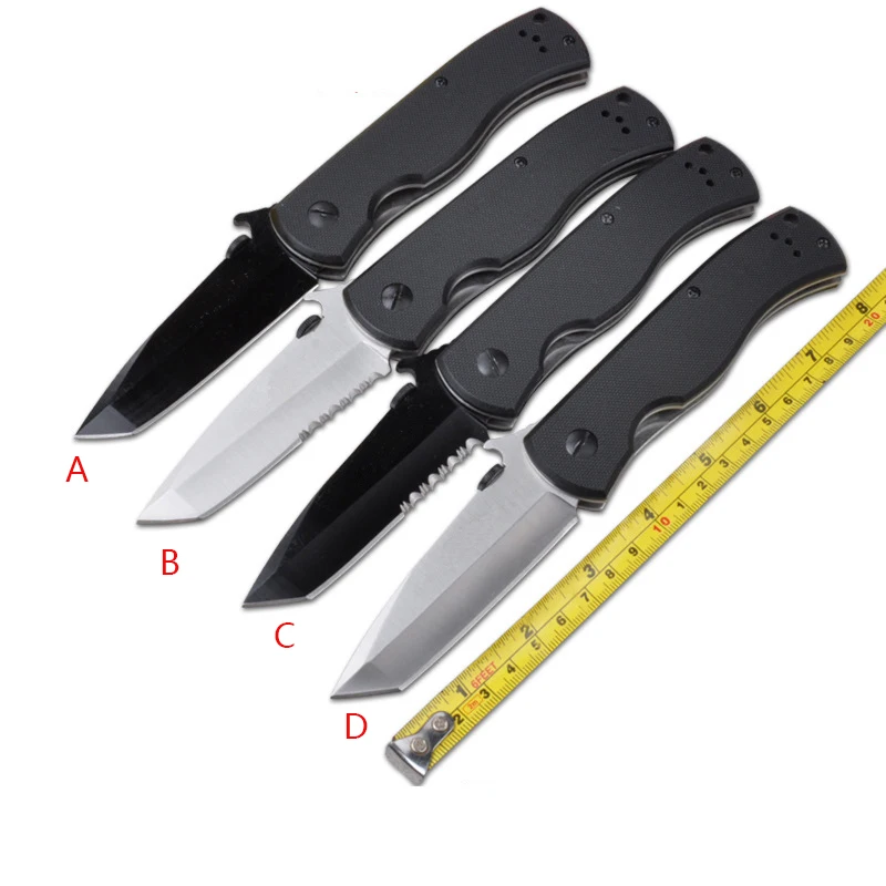 

CQC7B Hunting Camping Tactical Knives Folding Knife 58HRC 7Cr17Mov Blade G10 Handle Gift Utility Multi Collection EDC Tool SALE