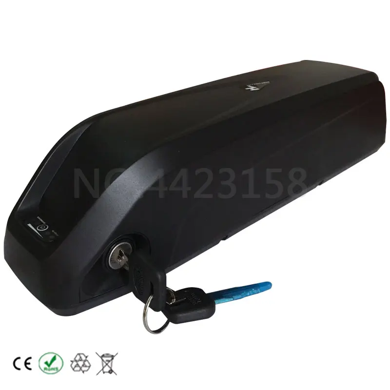 Best US EU No Tax 48V hailong electric Bike Down Tube Battery 48V 10Ah for 48V 750W 500W Bafang Motor 3
