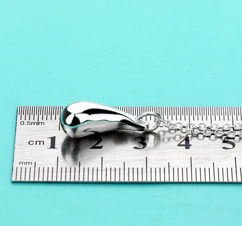 Модные женские ювелирные изделия ожерелья из стерлингового серебра 925 пробы