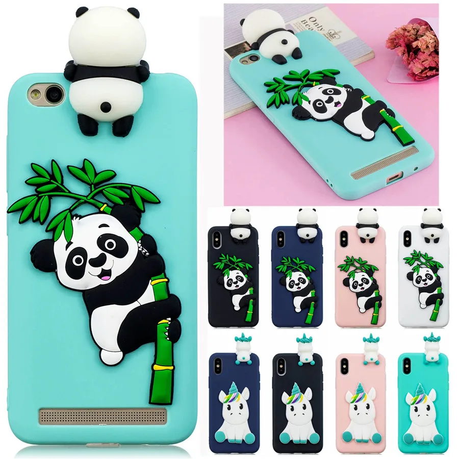 

Redmi Note 5A Fundas on Xiaomi Redmi Note 5A Prime Case for Redmi Note5A Cover Soft Panda Unicorn Handmade Cartoon Phone Cases
