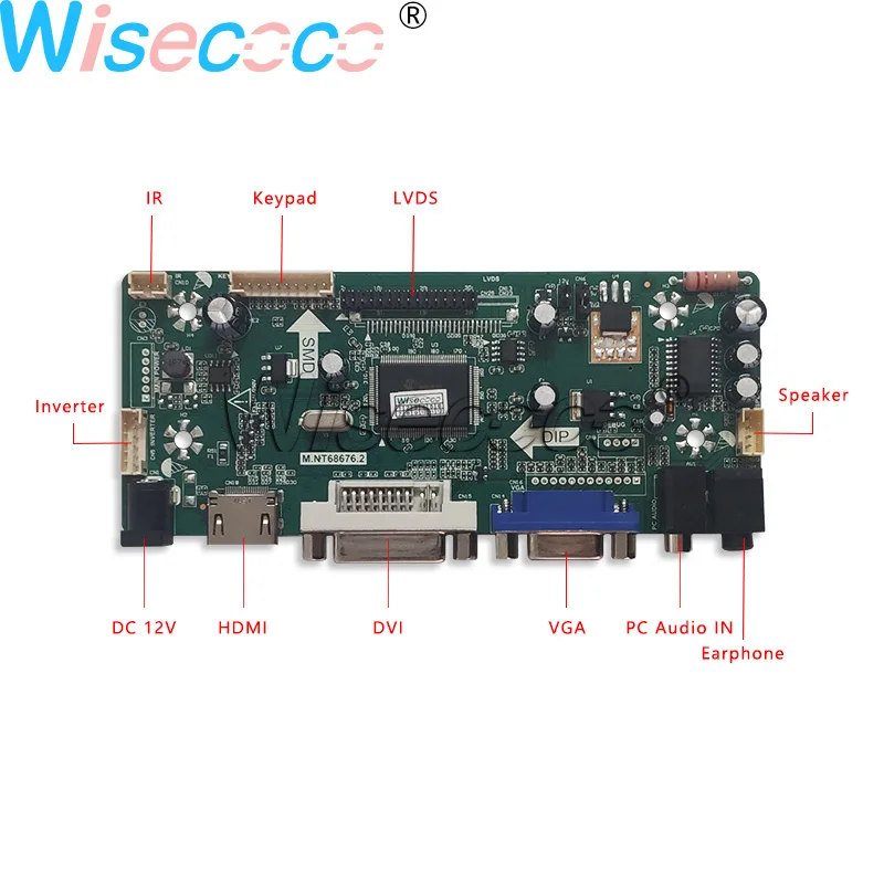  17.3'' inch G173HW01 V0 V.0 1920*1080 LCD screen display Module with DVI LVDS HDMI VGA driver board