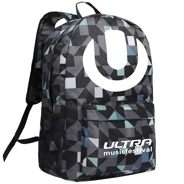 

Hot-sale Ultra Music Festival Noctilucous School Bag game Teenage Girl Backpacks printing men women student school travel bag