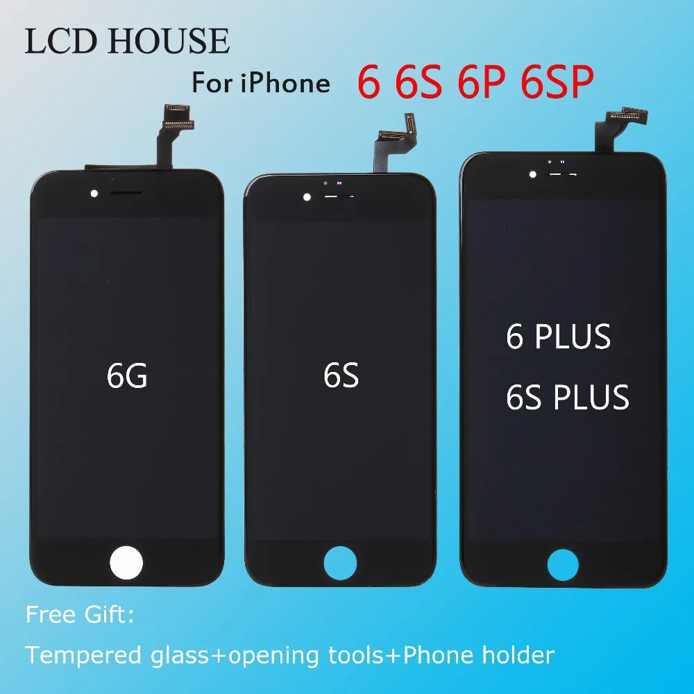 

Grade AAA+++ For iPhone 6 6S Plus LCD With 3D Force Touch Screen Digitizer Assembly Display No Dead Pixel Free Shipping