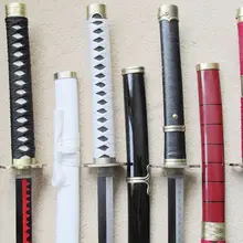 S2692 Аниме One Piece Shusui вадо ichimonji yubashiri Sandai Kitetsu меч фантазии лезвие C Красный и неправильной 4" много 4