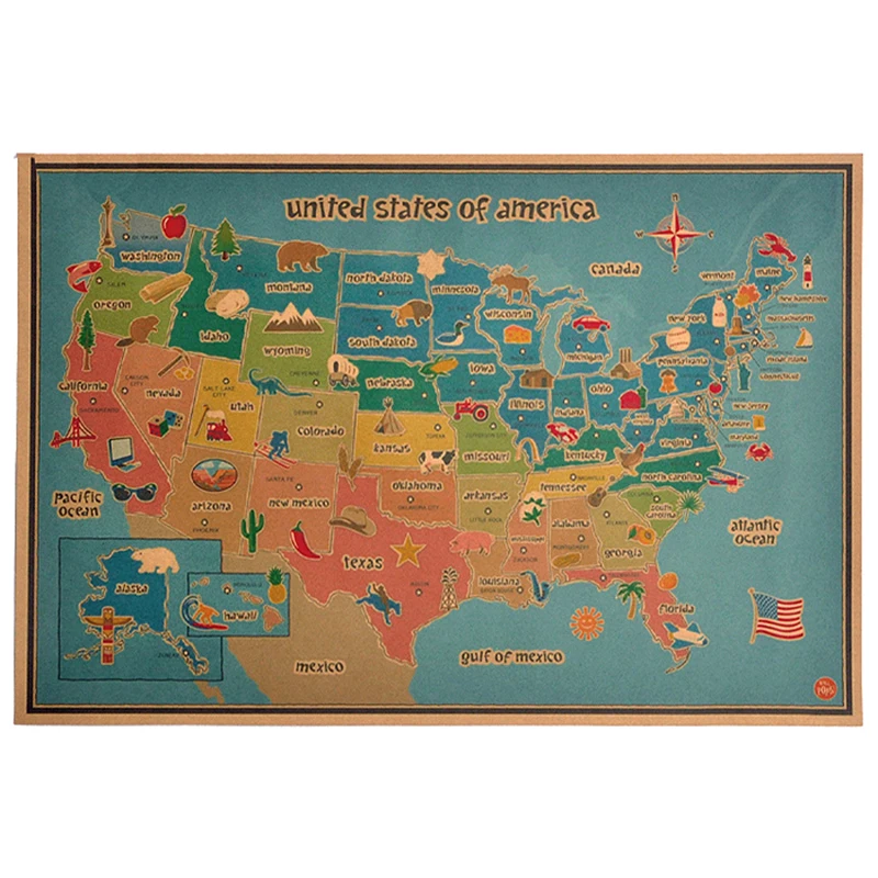Us Map Wall Art usa map wall promotion-shop for promotional usa map wall on Us Map Wall Art usa map wall promotion-shop for promotional usa map wall on