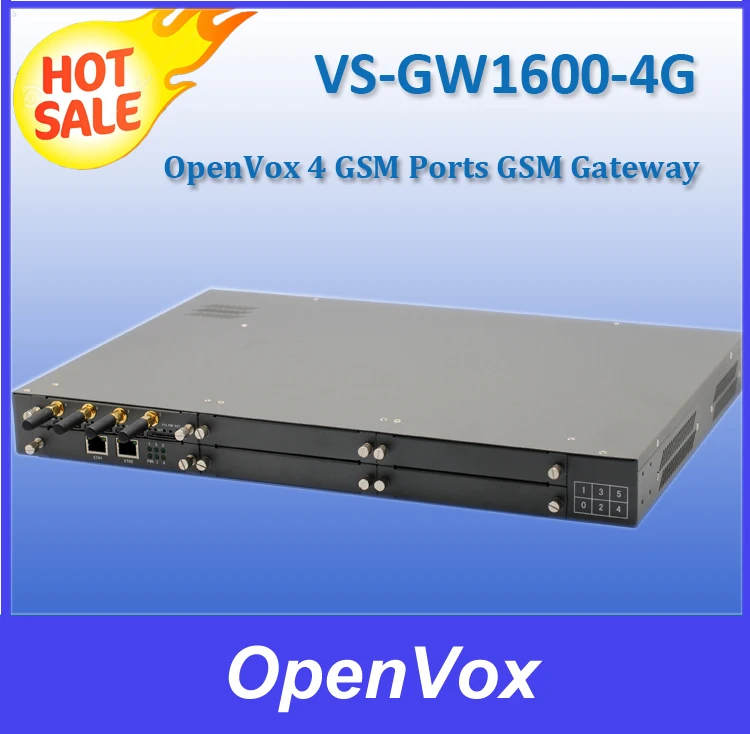 OpenVox 4 GSM Портов Шлюза VS-GW1600-4G ----- Канал Шлюз Quad Band 850/900/1800/1900 МГц | Компьютеры и офис