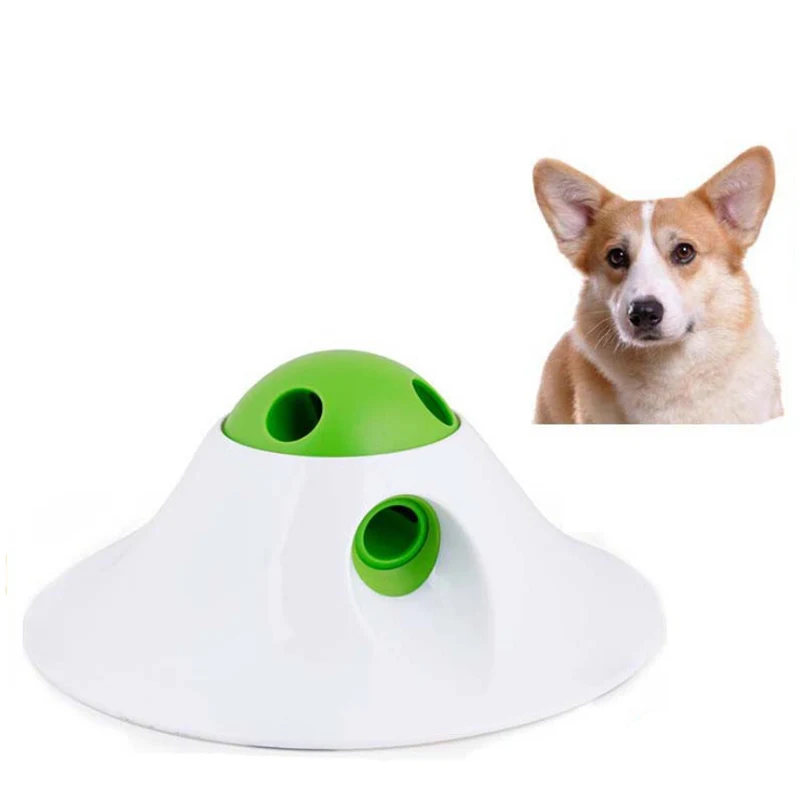 

Hot Pet Dog Puzzle Toys Food Snack Ball Puzzler Dispenser Cats Leak Food Toy MDD88