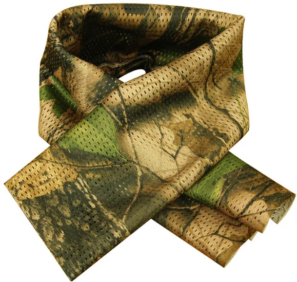 mens grey scarf Tactical Military camouflage Scarf Cool Airsoft Tactical Multifunctional  Army Mesh Breathable Scarf Wrap Mask Shemagh Veil mens cotton scarf Scarves