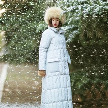 Зима хлопок водолазка патч длинный прямой утепленный с длинным рукавом однобортный пиджак