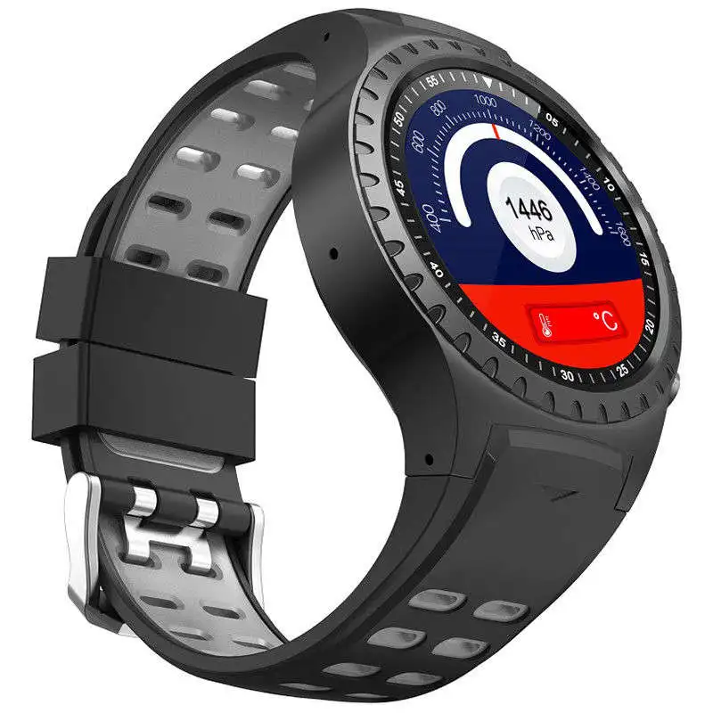 M1 Smartwatch 1,3 дюймов цветной экран мульти-спортивные режимы динамический компас Gps Hrm черный+ серый