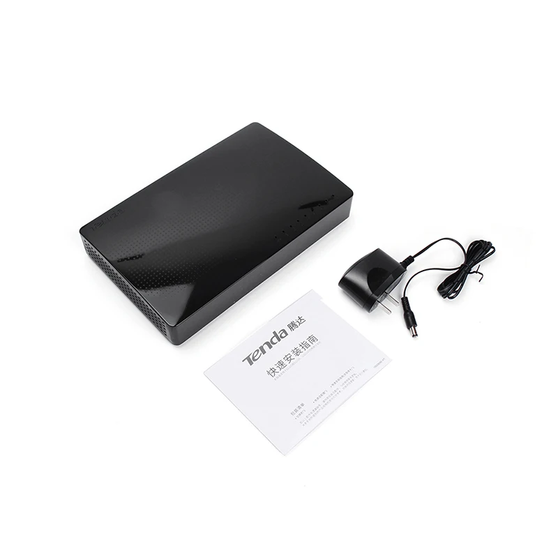 Tenda SG108 сеть 8 портов гигабитный коммутатор 10/100/1000 Мбит/с быстрый Ethernet Lan