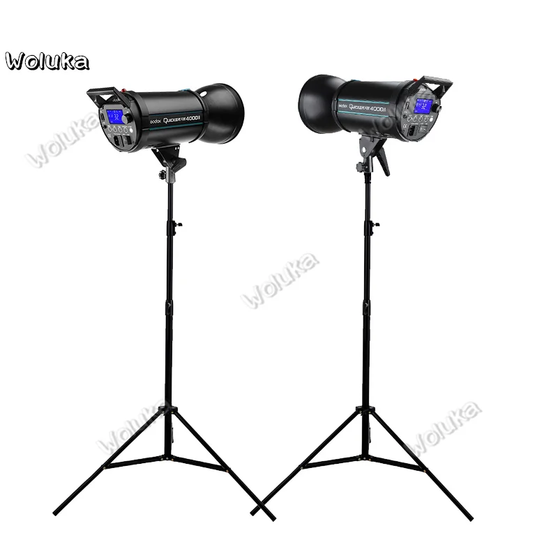 Godox более быстрая 400DII 400w Вспышка Встроенная 2 4G высокоскоростная обратная