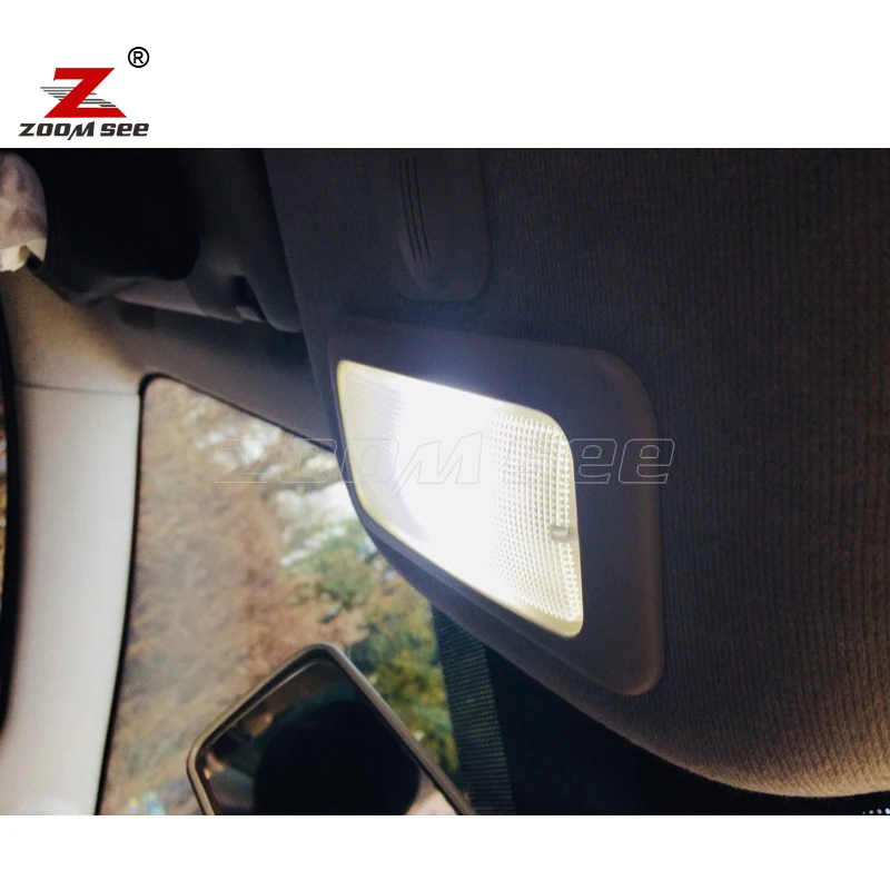 7 шт. x супер качество canbus Ошибка бесплатно для 2007- Fiat 500 Автомобильный светодиодный светильник Интерьер чтение купол багажник потолочный свет комплект
