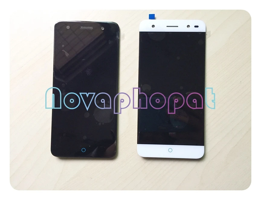 Черный/белый ЖК дисплей Novaphopat для ZTE Blade V7 Lite сенсорный экран дигитайзер полная