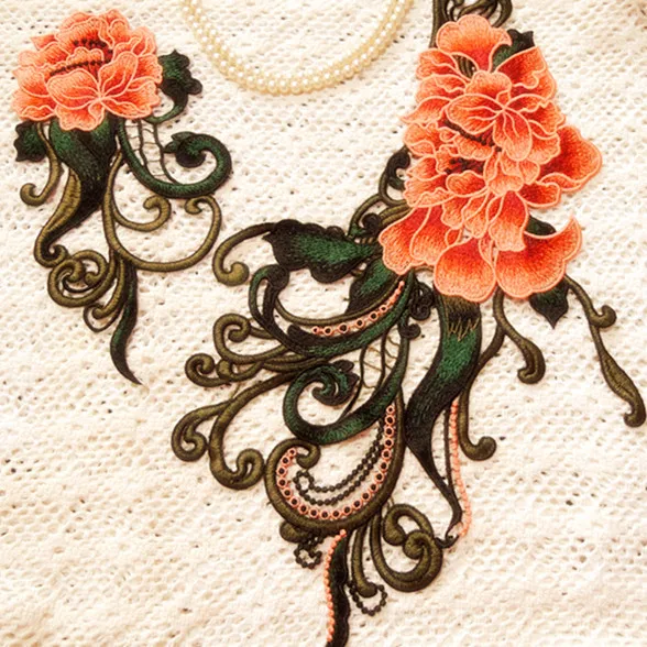 Beautiful & Unique Handmade Flowers Embroidery Lace Applique Sewing