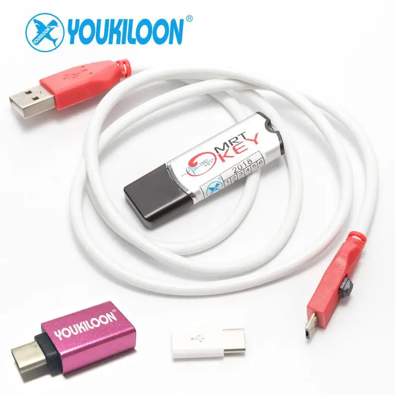 

YOUKILOON MRT Dongle MRT Key Mobile Repairing Tools + Free EDL 9008 Open Port Engineering Flash Cable