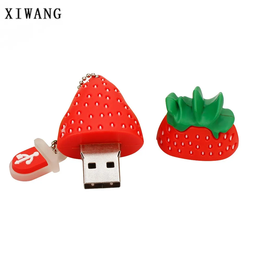 

Vegetables Fruits usb Flash Drive 64GB Strawberry usb 2.0 4GB 8GB pendrive 16GB pen drive 32GB usb Stick 128gb Banana u memoria