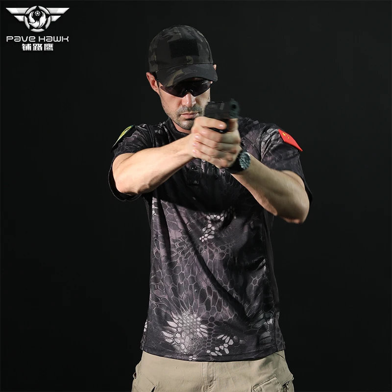

Men Polo Shirt Summer Short Sleeve Breathable Quick Dry Tops Shirt Men Military Style Army Sniper Tactical Soldier Shirts Male