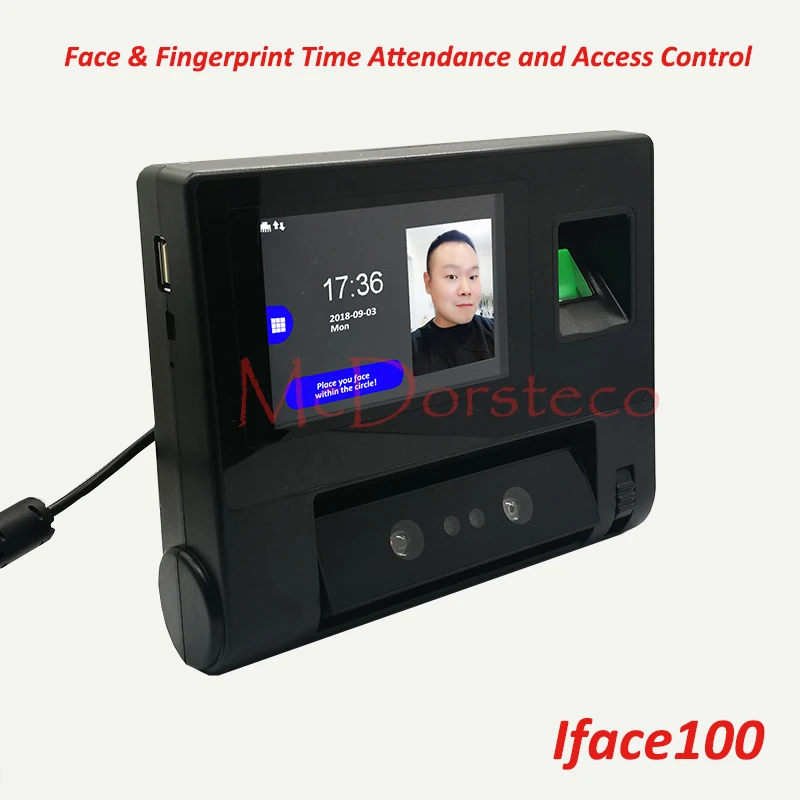 Face Time Attendance & Access control Empolyee Record System Tcp/ip and Fingerprint Clock | Безопасность и защита