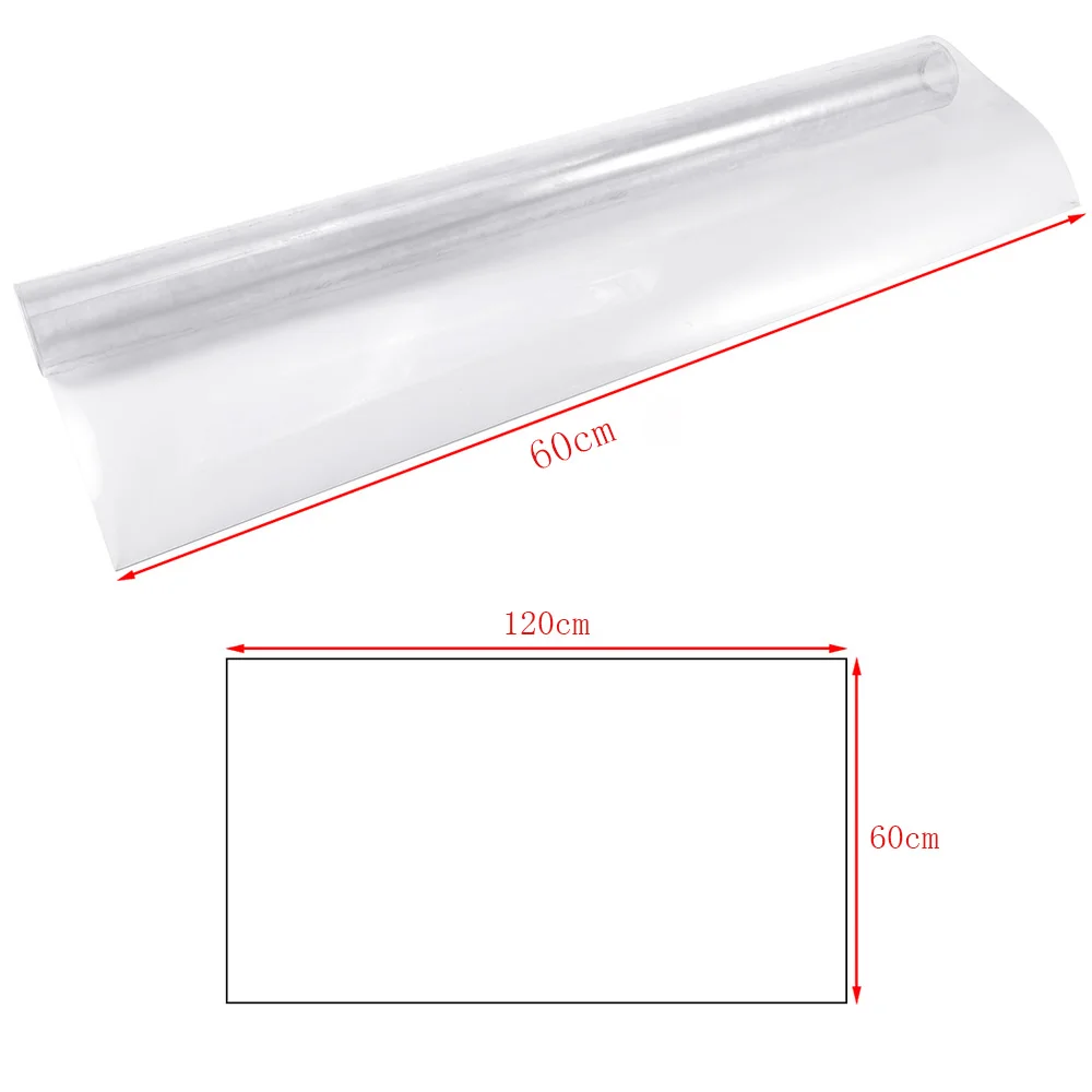 PVC Transparent Soft Glass Crystal Plate Plastic Tablecloth Table Mat