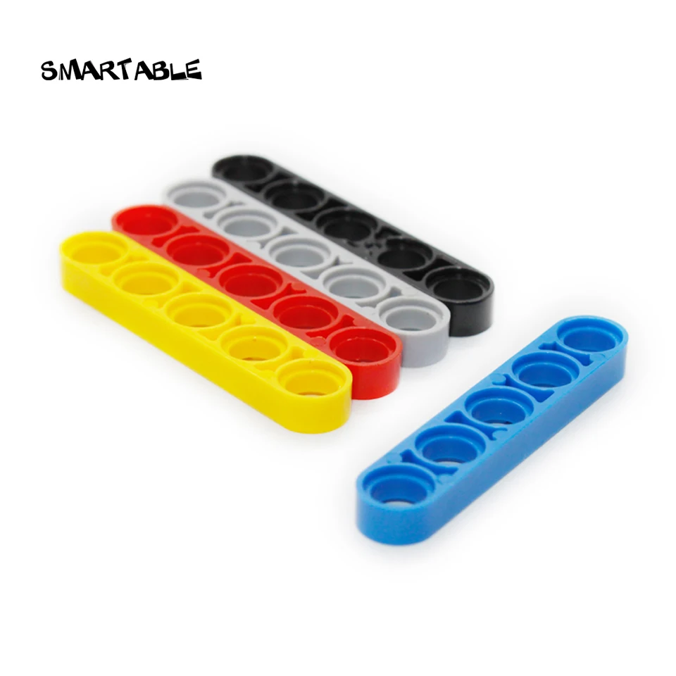 

Smartable Technic Liftarm 1x5 Thin Building Block Parts Toys For Kid Educational Creative Compatible 32017 MOC 50pcs/lot