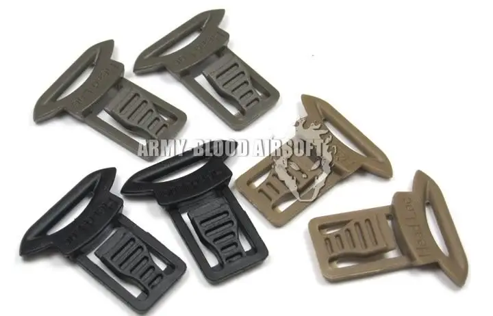 

OPS-CORE Goggle Swivel Clips IBH Mich ACH Fast Helmet Side Rail ADAPTER SET Peltor Comtac Helmet Accessories Buckle Rail