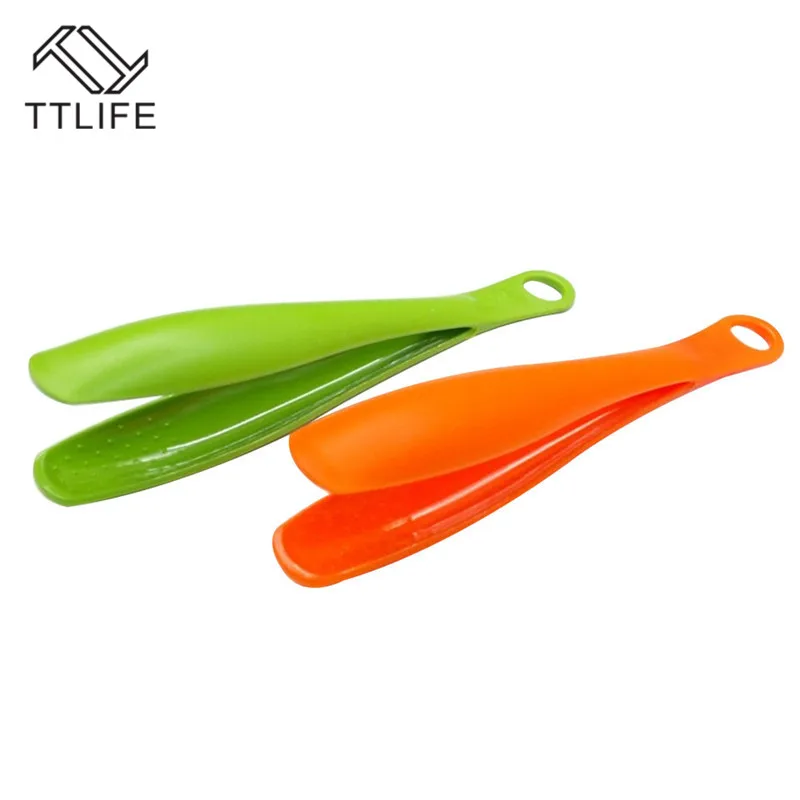 TTLIFE Нержавеющая Сталь деревянная пластиковая кухонная утварь для еды приготовление блюд инструмент против пригорания зажим для хлеба Кондитерские щипцы для барбекю