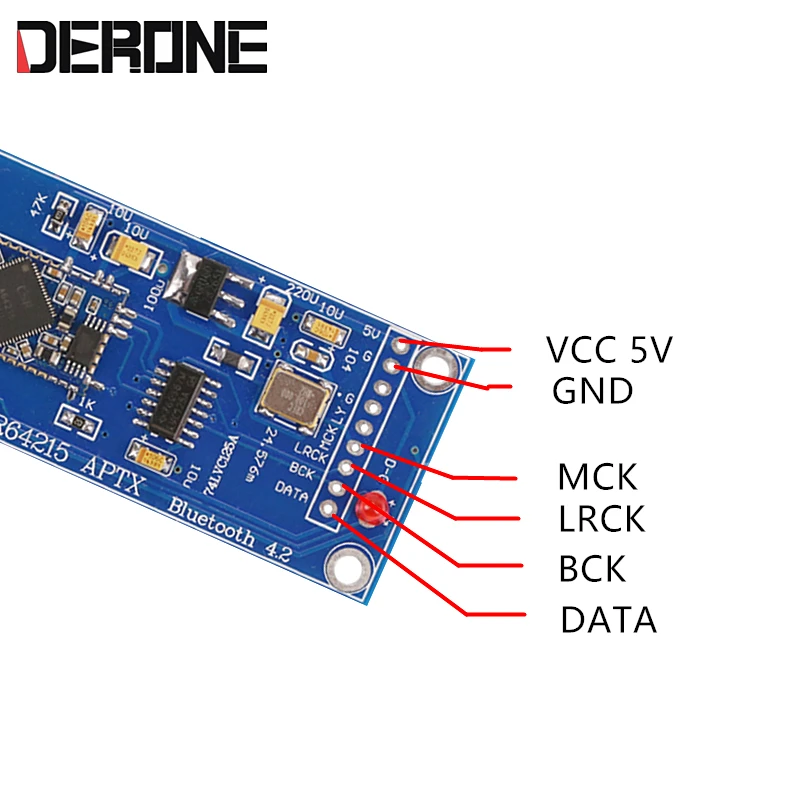 Bluetooth к ies аудио приемник плата для ЦАП ES9018 ES9028 ES9038 Декодер Усилитель CSR64215 поддерживает беспроводной модуль APTX