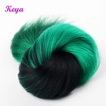 Легко огромные косички предварительно растянутые EZ косички натуральные слои 24 дюйма Омбре крючком косички синтетические волосы для наращивания для женщин