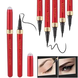 Для женщин леди Красота черный карандаш для глаз Водонепроницаемый Liquid Eye Liner Pencil составляют косметический милый Новый инструмент