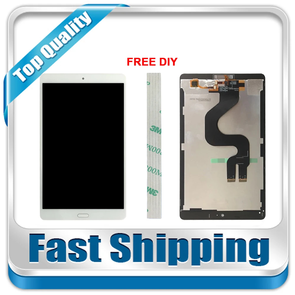 

New For Huawei MediaPad M3 8.4 BTV-W09 BTV-DL09 Replacement LCD Display + Touch Screen Digitizer Assembly White Black