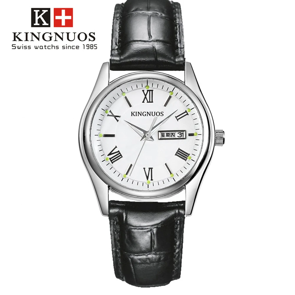 

Men's Watches 2018 Top Brand Fashion Luxury Quartz Watch Date Week Luminous Wrist Watch Leather Bracelet Male Clock Reloj Hombre