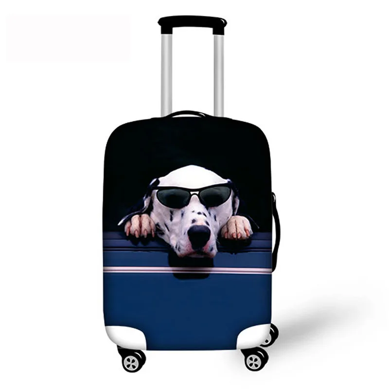 Noisydesigns Cat& Dog принт Чемодан чемодан эластичное Мода Защитная крышка пыли багажника чемодан чехол для S /M/L