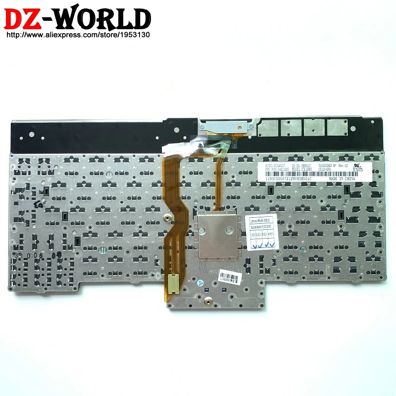 Lenovo L430 L530 T430 T530 X230 W530 Spanish backlit Keyboard Lenovo L430 L530 T430 T530 X230 W530 Spanish backlit Keyboard