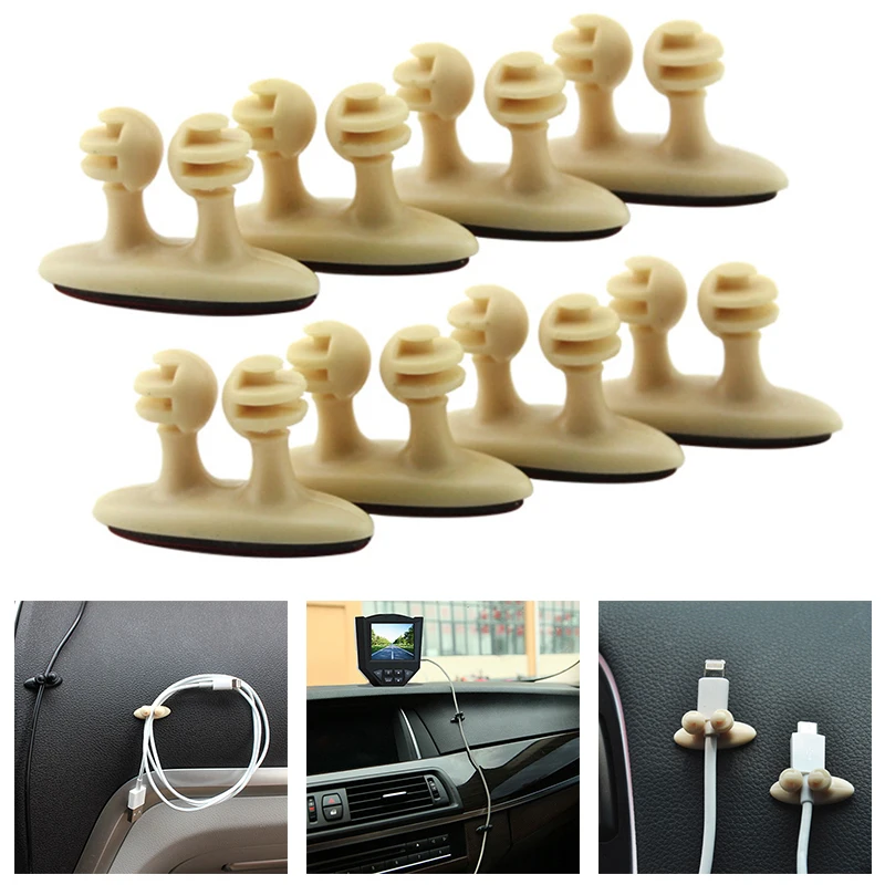 

New 8 Pcs Vehicle Wire Clip Car Fixed Clamp Auto Cable Instrument Panel Wiring Clips CSL2018
