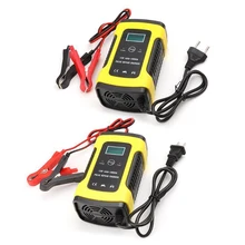 12 V Automatico Caricabatteria da Auto batteria per Auto Moto Piombo-Acido Batterie di Ricarica