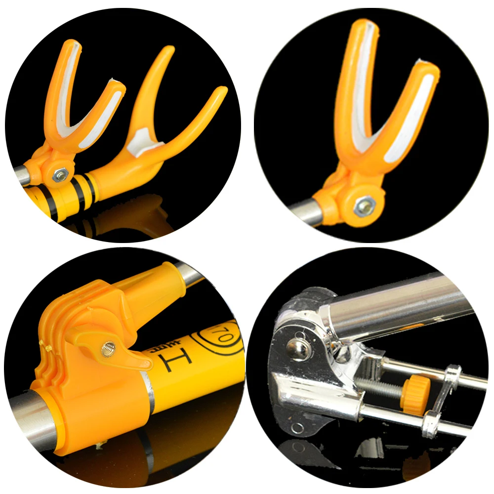 Suporte para Varas de Pesca de Fibra de Carbono de Pesca Pólo Bracket Telescópica Ajustável Ferramenta 1.7 – 2.1 2.4 m