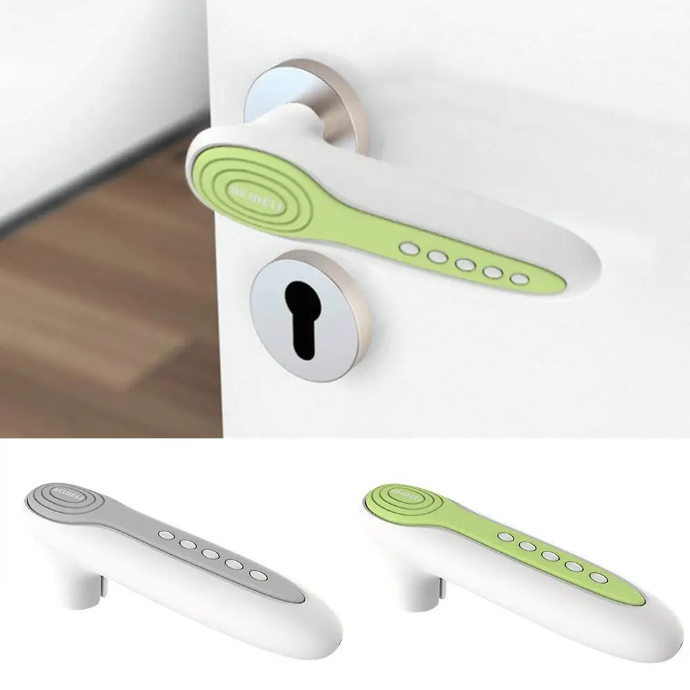 

Door Handle Silicone Cover Baby Safety Anti-collision Anti-static Doorknob Pad Home Protector Static-free Baby Safety Protective