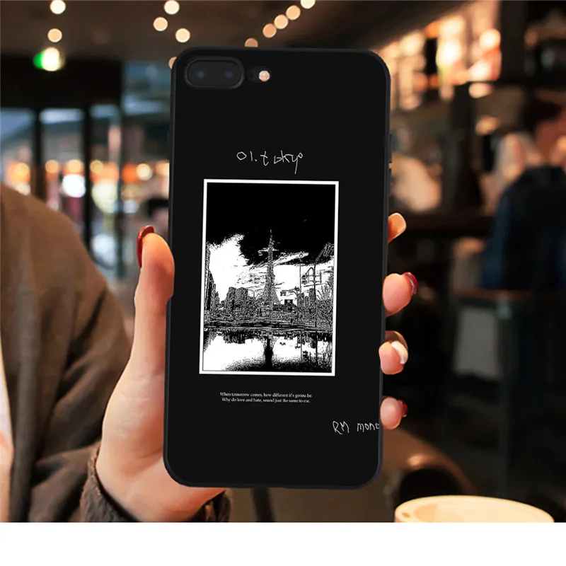 RM Mono Mixtape черный чехол для телефона для iPhone X XR XS Max 8 7 6s Plus 5S для samsung s8 s9 plus s7Edge чехол для телефона