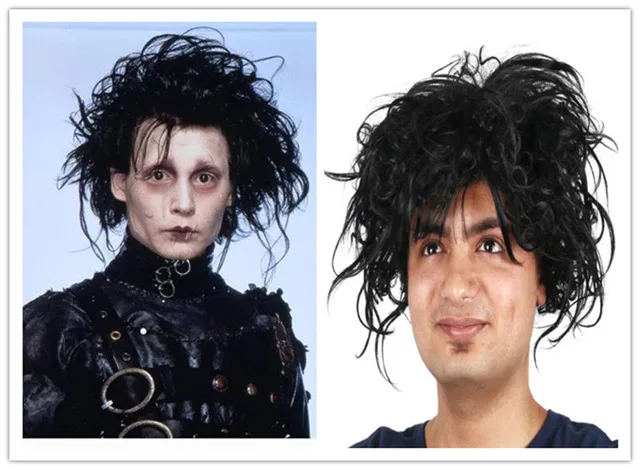 Edward Scissorhands шляпы для косплея вечерние парики для косплея