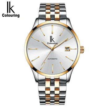 

IK Colouring Mens Watches IK Men Watches, Luxury Business Casual Automatic Mechanical Wrist Watch