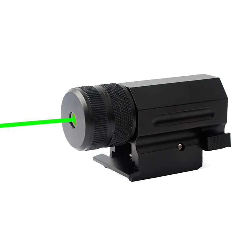 

Hunting Power Green Dot Laser Sight Pistol Airsoft Rifle Glock 17 19 22 Collimator QD 20mm Rail Mount Hunting accessory