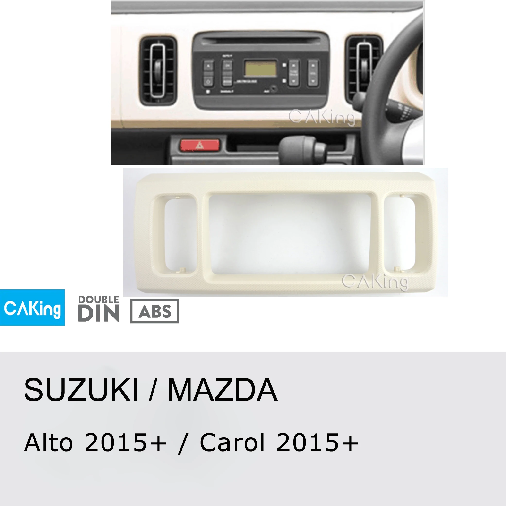 Автомобильная Радио панель для SUZUKI Alto/Mazda Carol+ приборная пластина рамка Крышка адаптера накладка рамка консоль