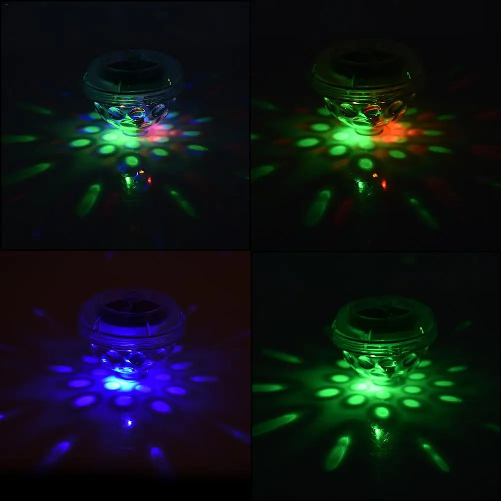 

Floating LED Pool Light Pond Landscape RGB Blinking Flashing Floating Light Solar Powered Lamp For Home Garden Party Decoration