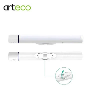 

Battery Motion Sensor Night Light 5LEDs Portable Rotative Magnetic Working Camping Light for Cabinet Closet Stairway Doorway