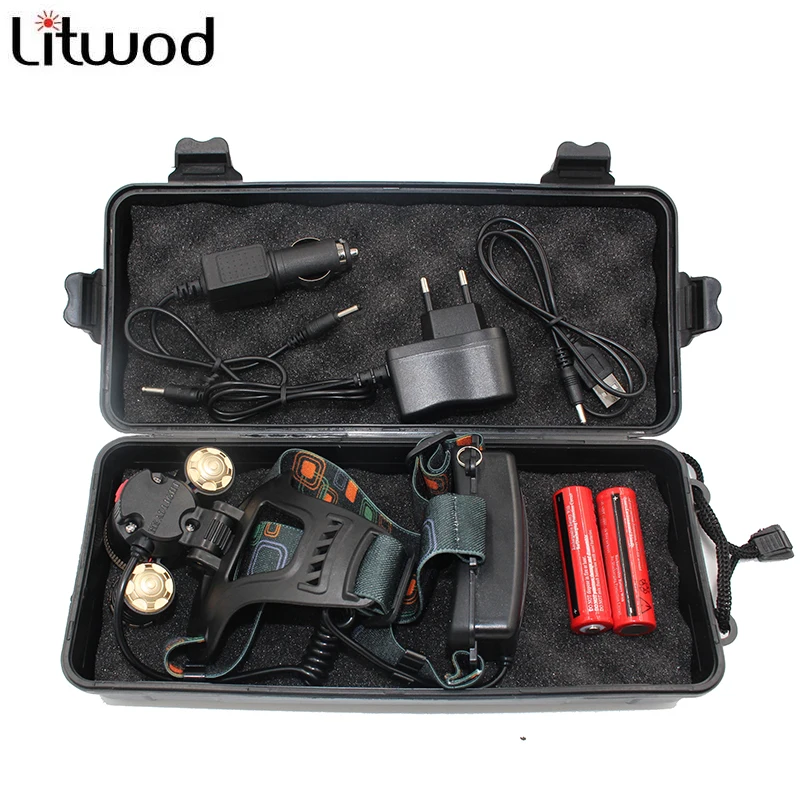 Z30 7000LM CREE XM L 1T6 2Q5 LED Headlight Headlamp Head Lamp Light 4mode torch with