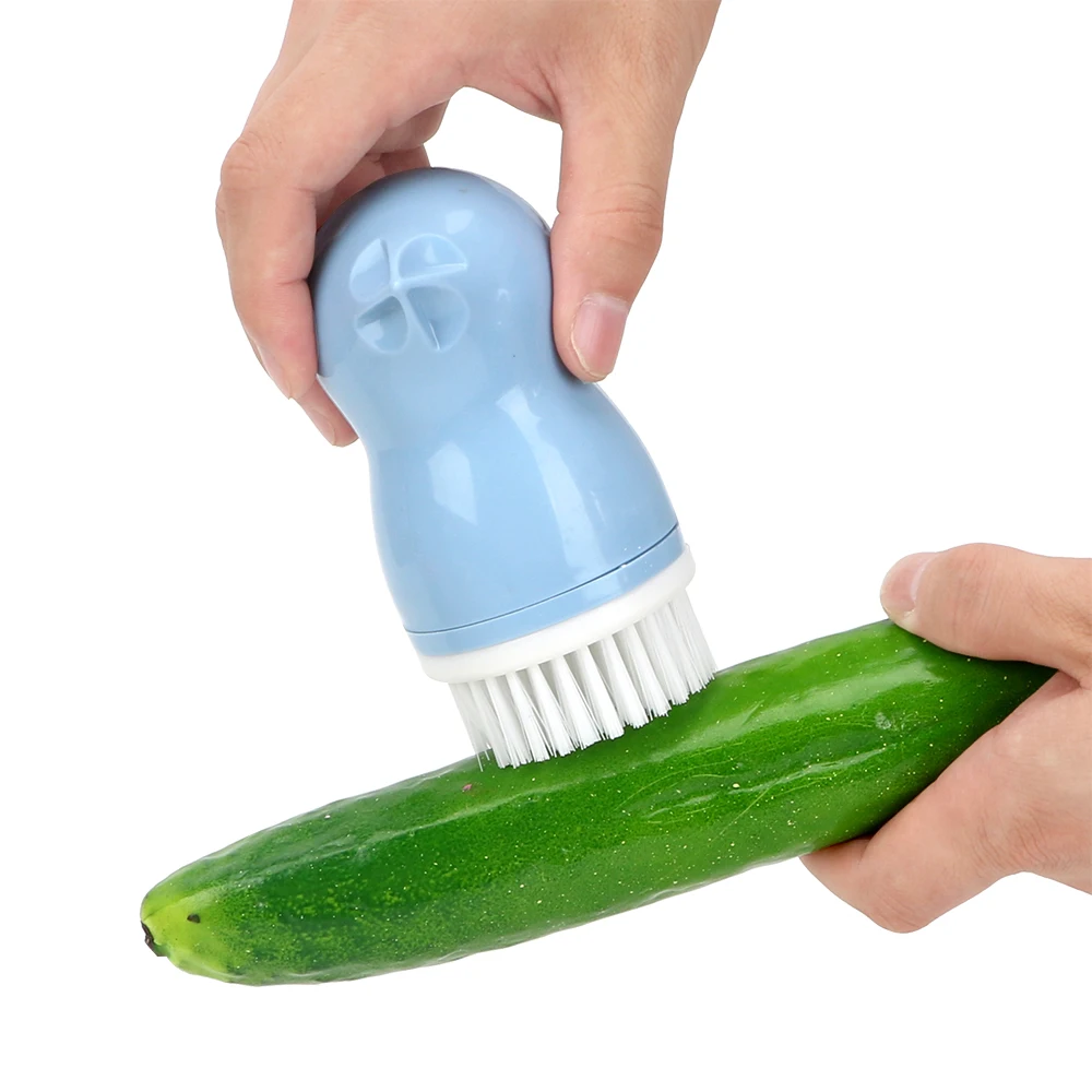 Decontamination Multi-function щетка фруктовый щетка для чистки овощей мультфильм птица картофель овощечистка горшок щетка для дома ежедневные предметы
