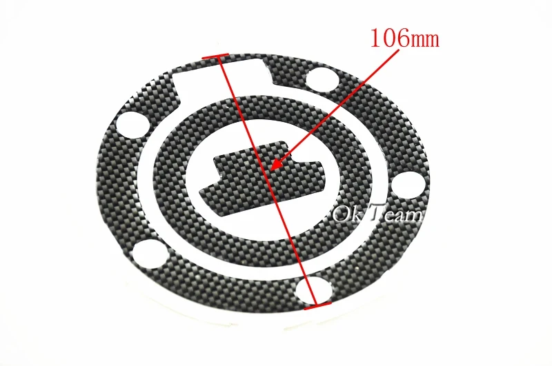 Универсальный Мотоцикл углеродного волокна Танк Pad Tankpad протектор Стикеры Обложка 1 шт. R1 R6 FZ1 FZ4 FZ6 FZ6R FZ8