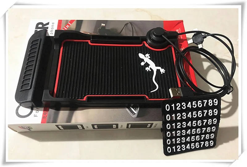 

Car Parking Card Anti-Slip Pad GPS Phone Holder Car Charger FOR Chevrolet Cruze Aveo Captiva Lacetti Mazda 3 6 2 Mitsubishi ASX